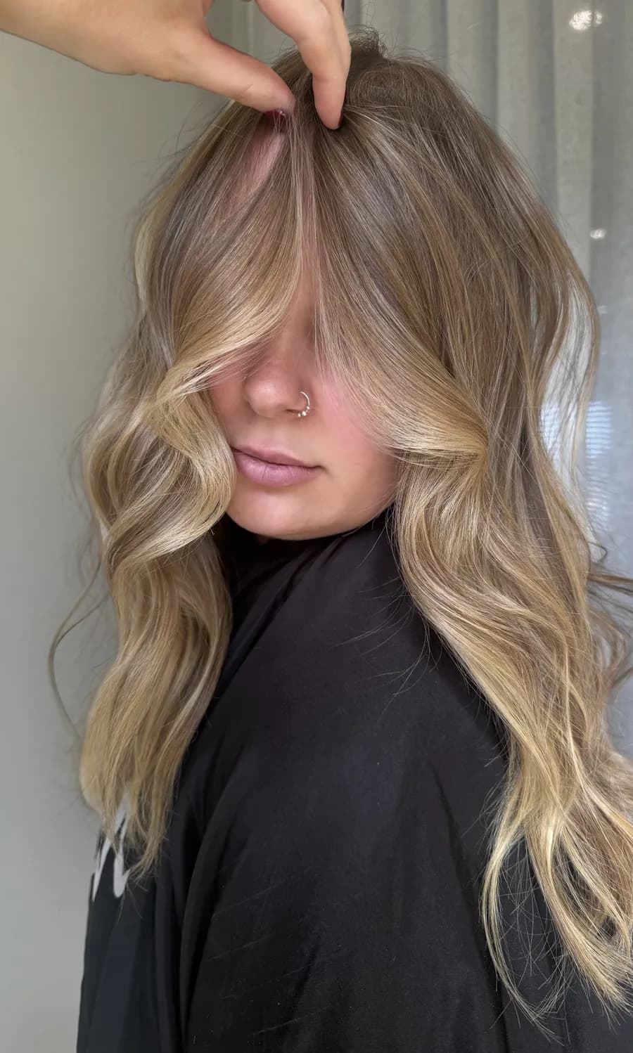 Hand-painted balayage detail by By Willow